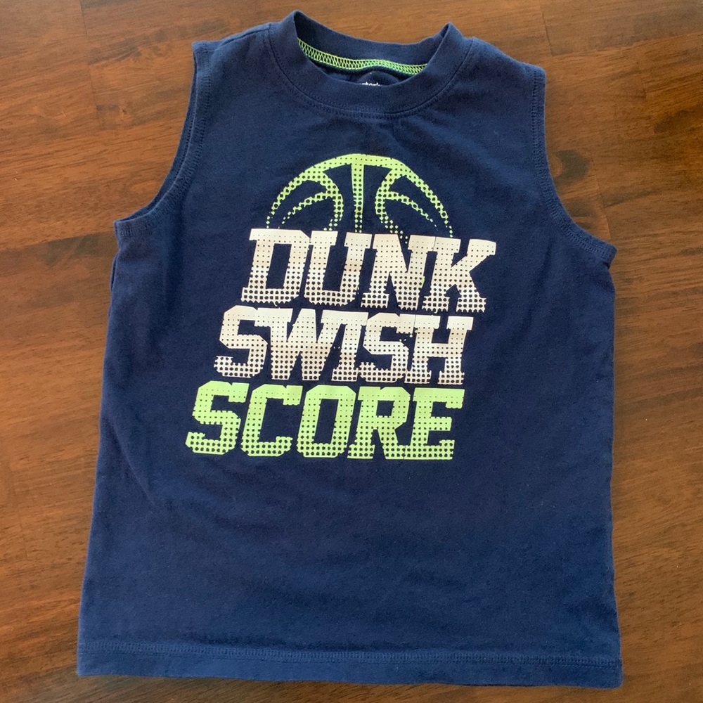 Boys Sleeveless Shirt - size 4T
